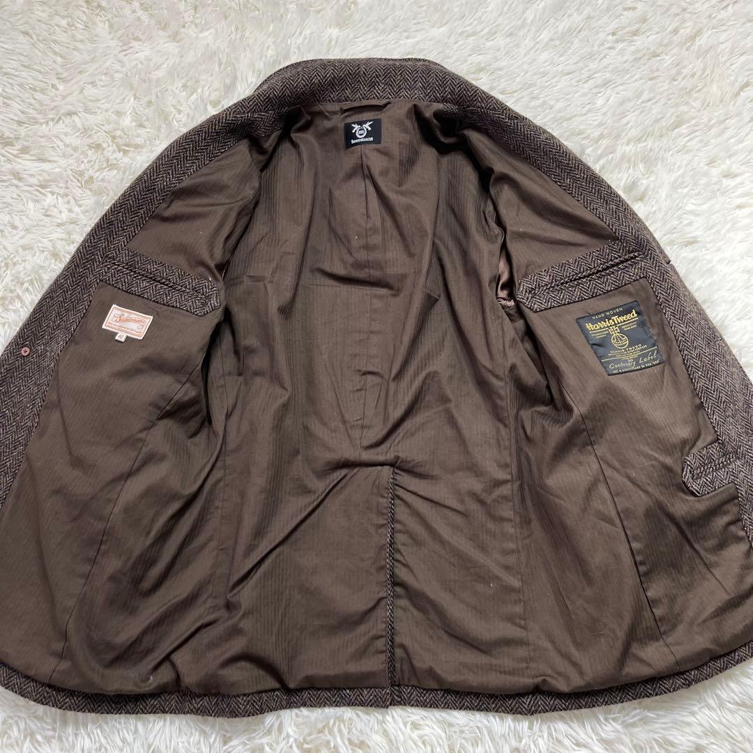 【入手困難】サウンドマン ハリスツイード ノーフォークジャケット くるみボタン