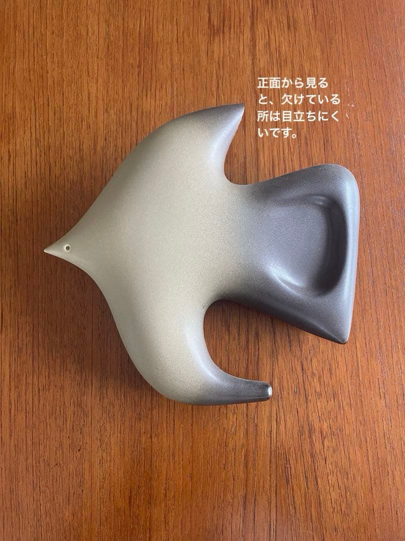 【金継ぎ用】BIRDS' WORDSバーズワーズ WALL BIRD / グレー