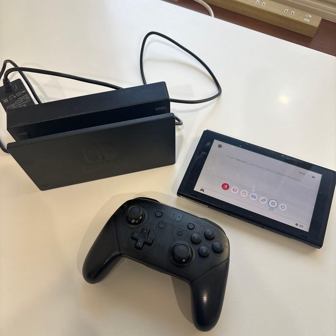 switch本体+コントローラー　初期型