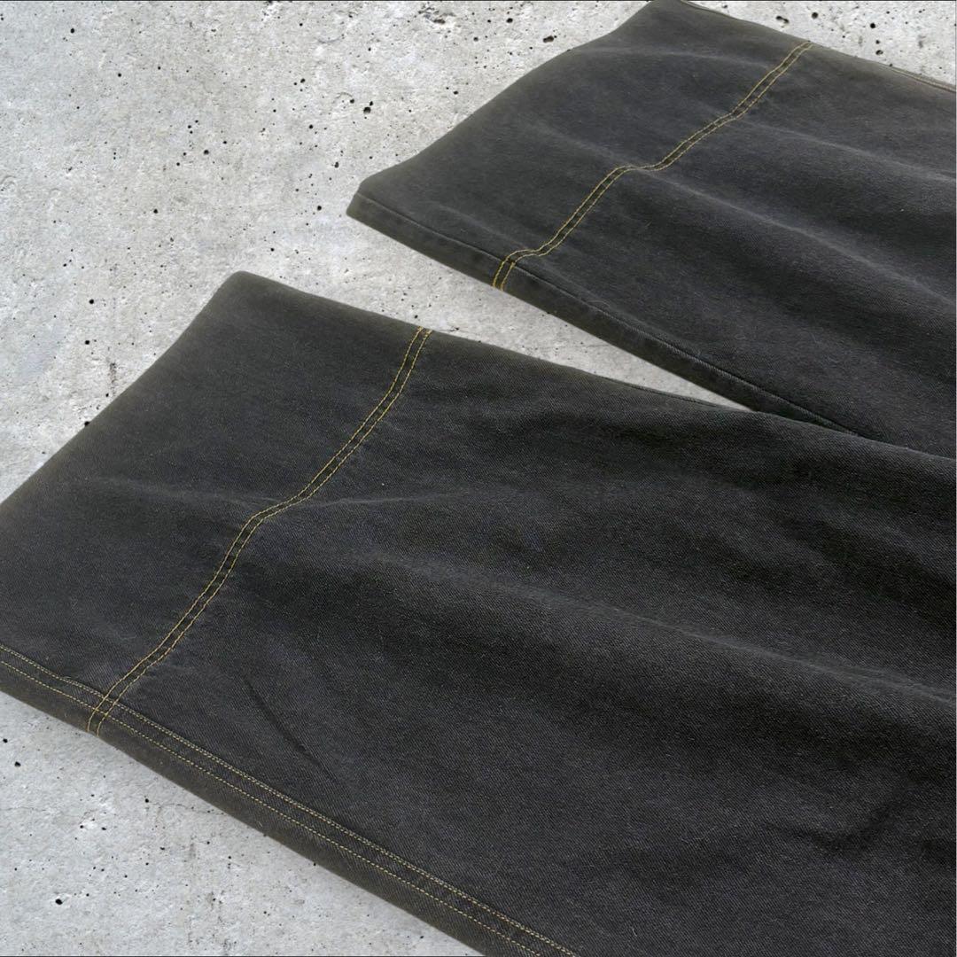 ミカーレミカーレ★ デニムサロペット★ブラック★ゆったり★オーバーオール