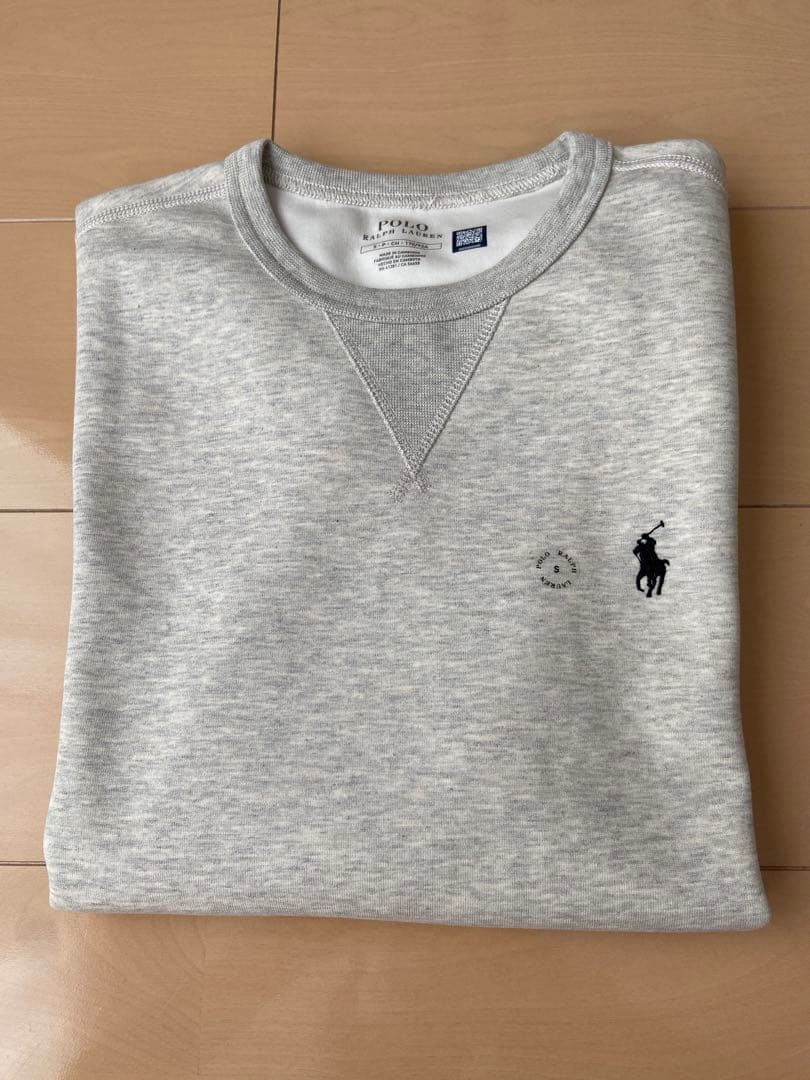 【タグ付き新品】ポロラルフローレン　スウェットシャツ　トレーナー　グレー