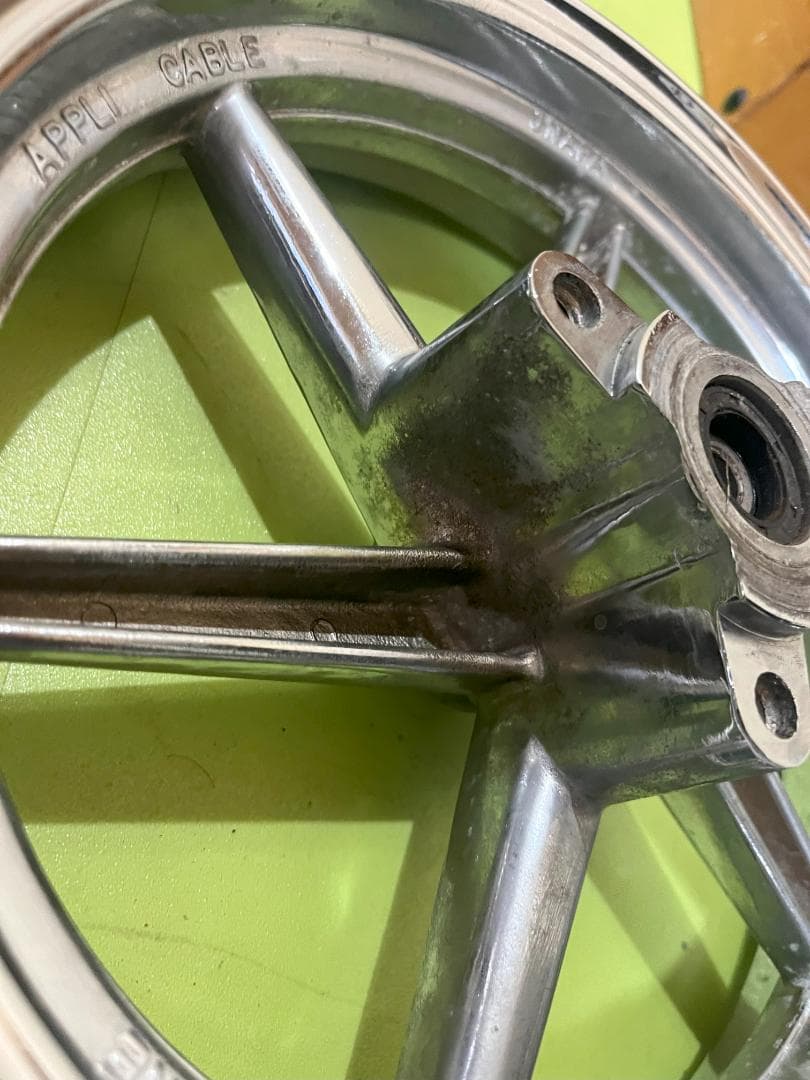 ライブディオ　メッキホイール　AF34　AF35　ZX