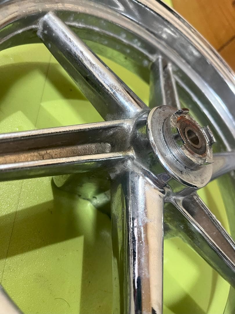 ライブディオ　メッキホイール　AF34　AF35　ZX