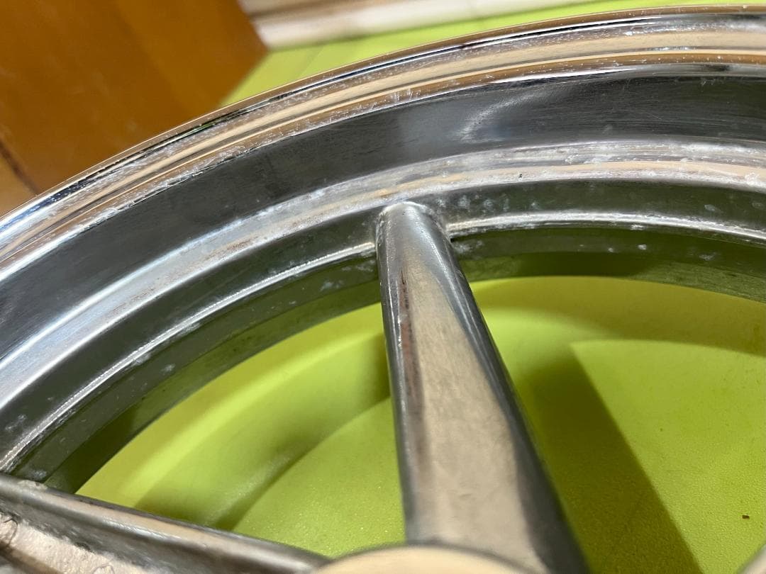 ライブディオ　メッキホイール　AF34　AF35　ZX