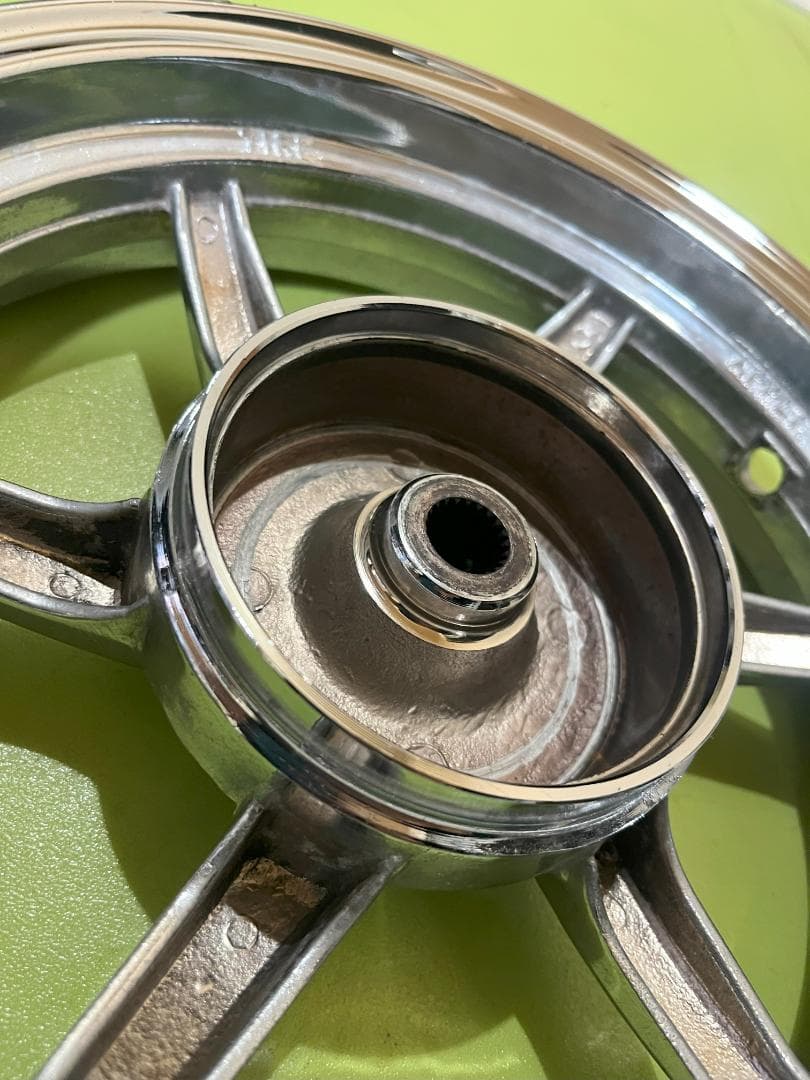 ライブディオ　メッキホイール　AF34　AF35　ZX