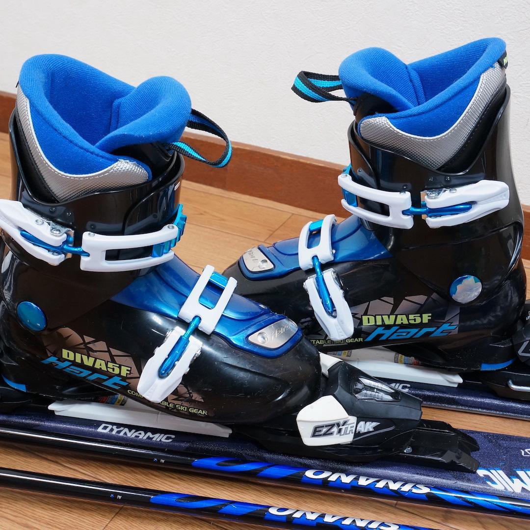 メンテ済 130cm 靴22cm DYNAMIC スキーセット