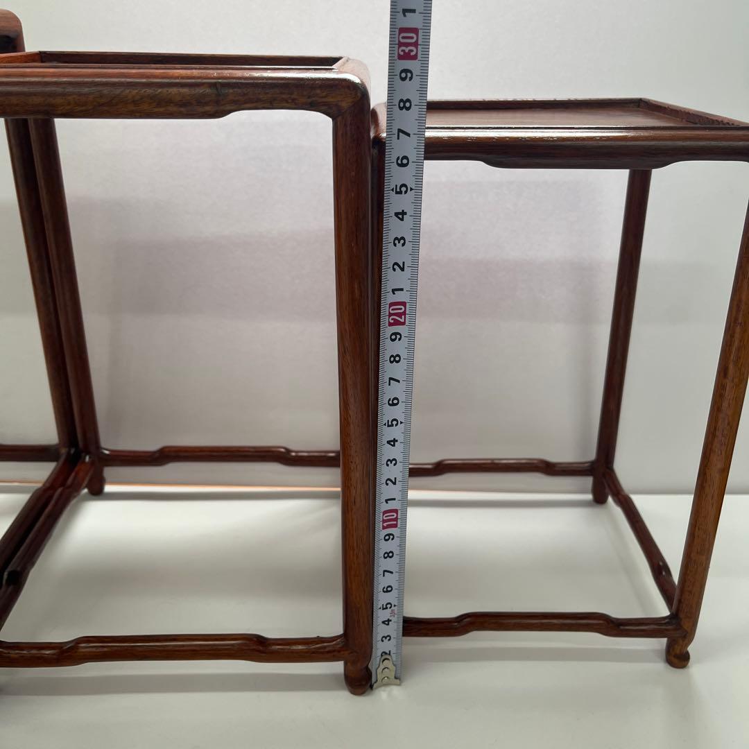 花台　唐木家具　飾台　盆栽高台　花台 香炉台