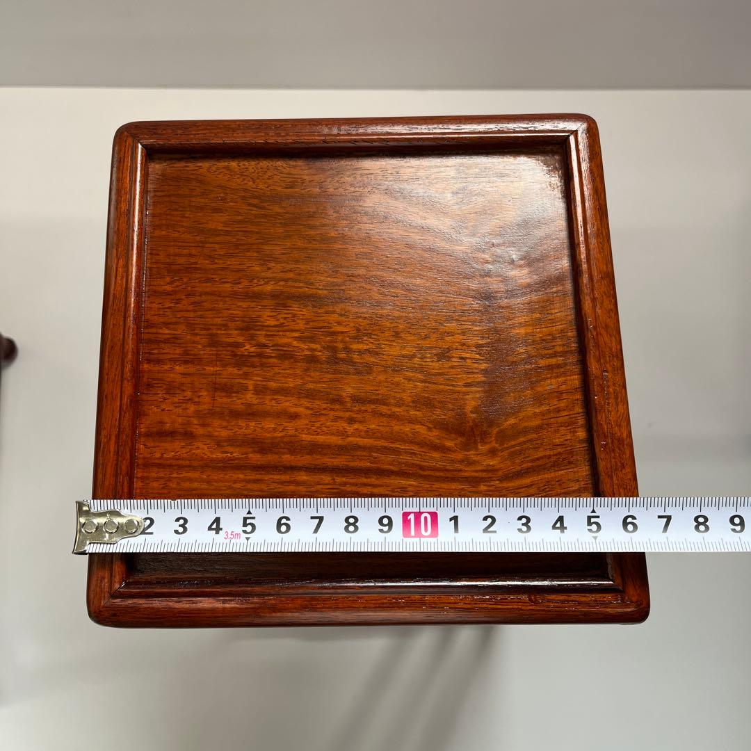 花台　唐木家具　飾台　盆栽高台　花台 香炉台