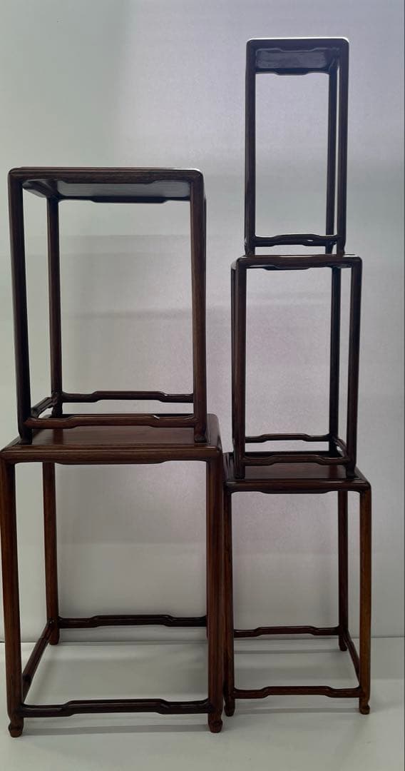 花台　唐木家具　飾台　盆栽高台　花台 香炉台