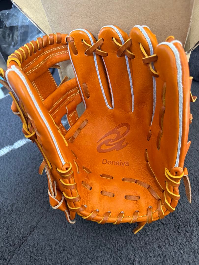 【T】Donaiya 軟式グローブ ライトブラウン DJNIM