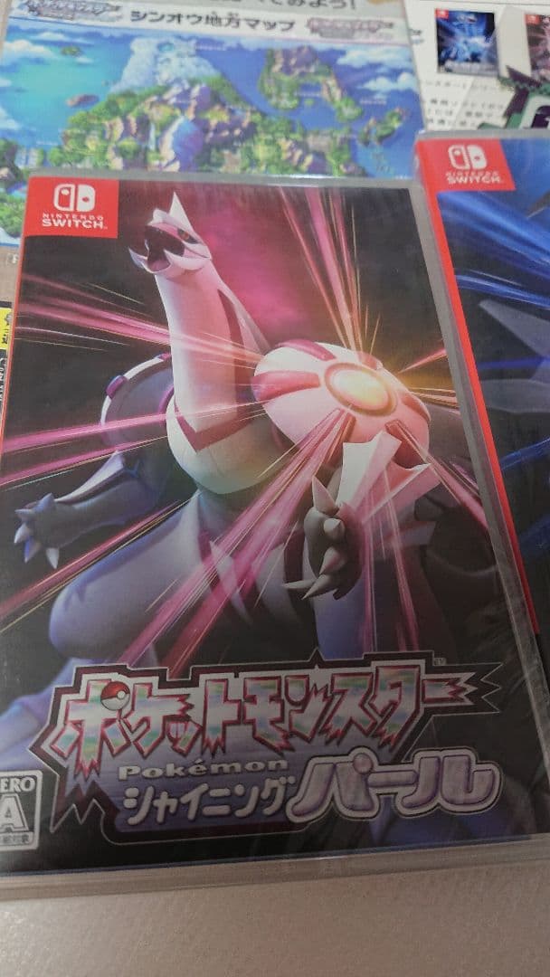 新品未開封 ポケットモンスター パール&ダイヤモンド Switch 特典付き