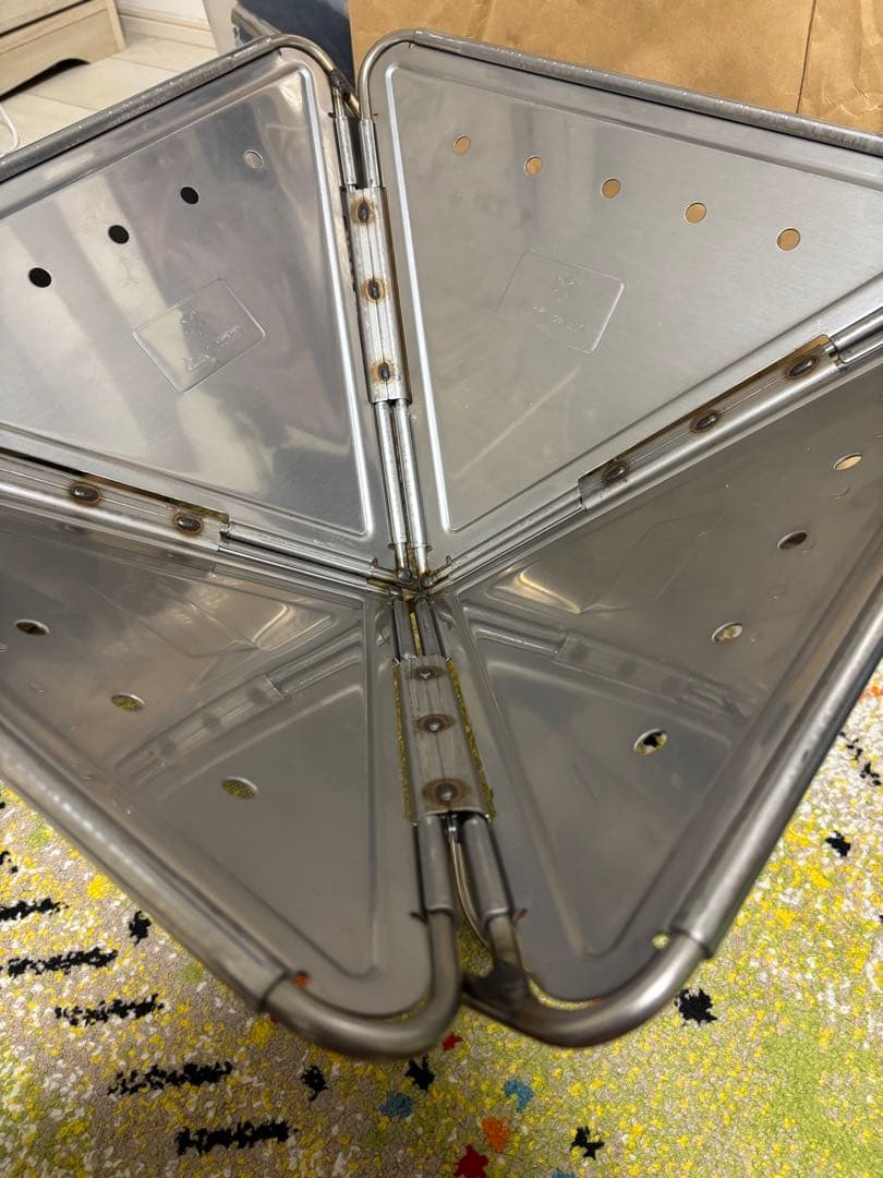 【未使用品】  peak 焚き火台 6点セット