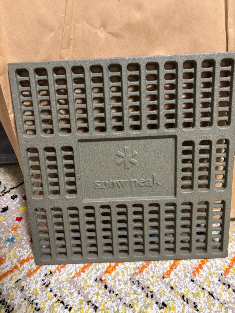 【未使用品】  peak 焚き火台 6点セット