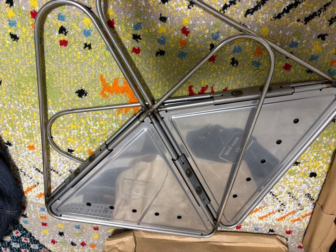 【未使用品】  peak 焚き火台 6点セット