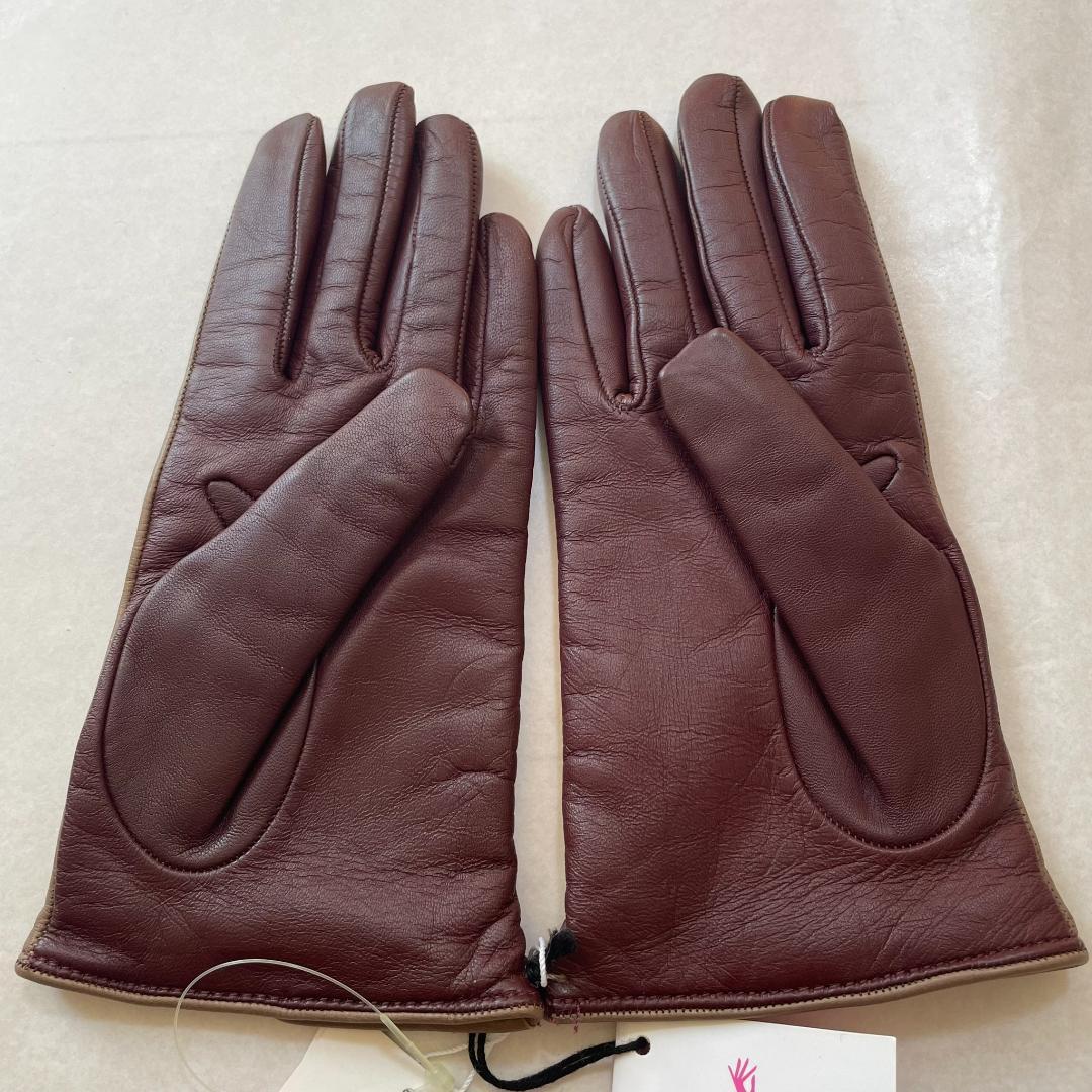 新品 Correaleloves×バーニーズニューヨーク 手袋 7 イタリア製