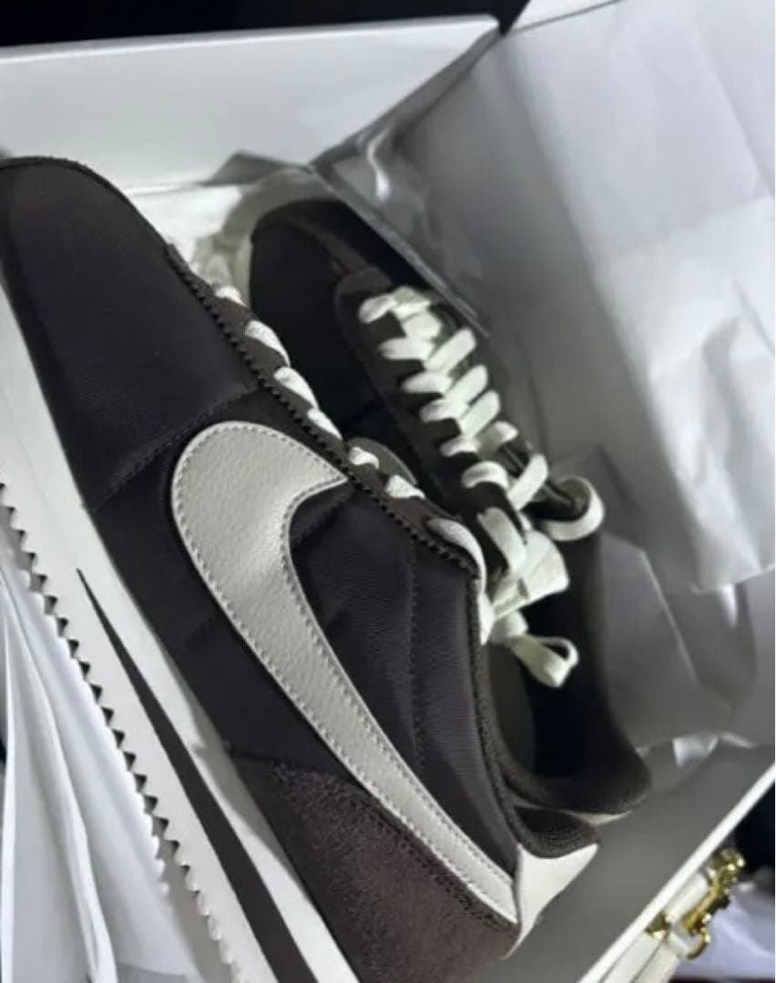 NIKE コルテッツ　ブラウン　スニーカー　ナイキ