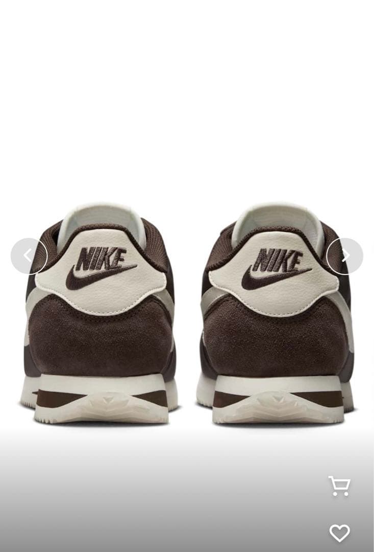 NIKE コルテッツ　ブラウン　スニーカー　ナイキ