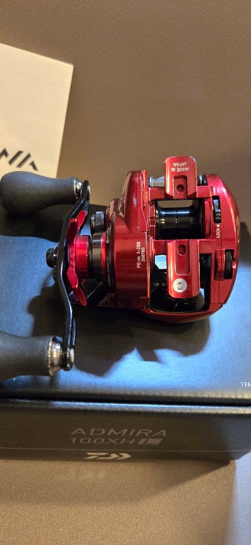 ダイワ 19アドミラ 100XHL DAIWA ADMIRA 両軸リール 管理②