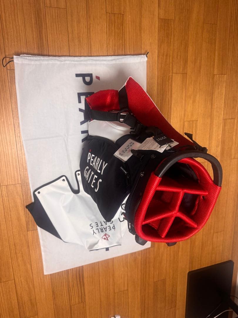 PEARLY GATES キャディバッグ ネイビー