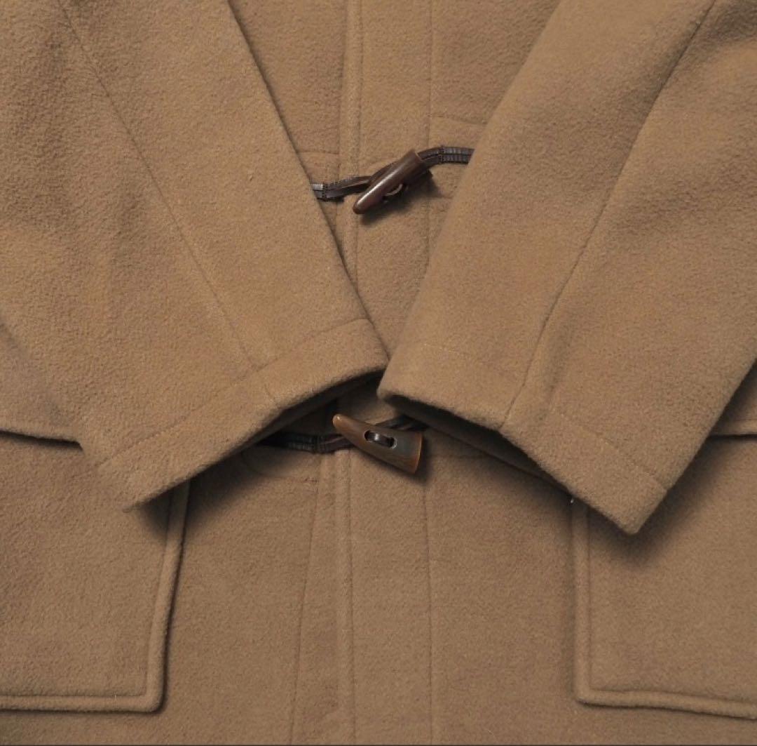 英国製　CLOVER ALL キャメル　メルトンダッフルコート　EUR 48