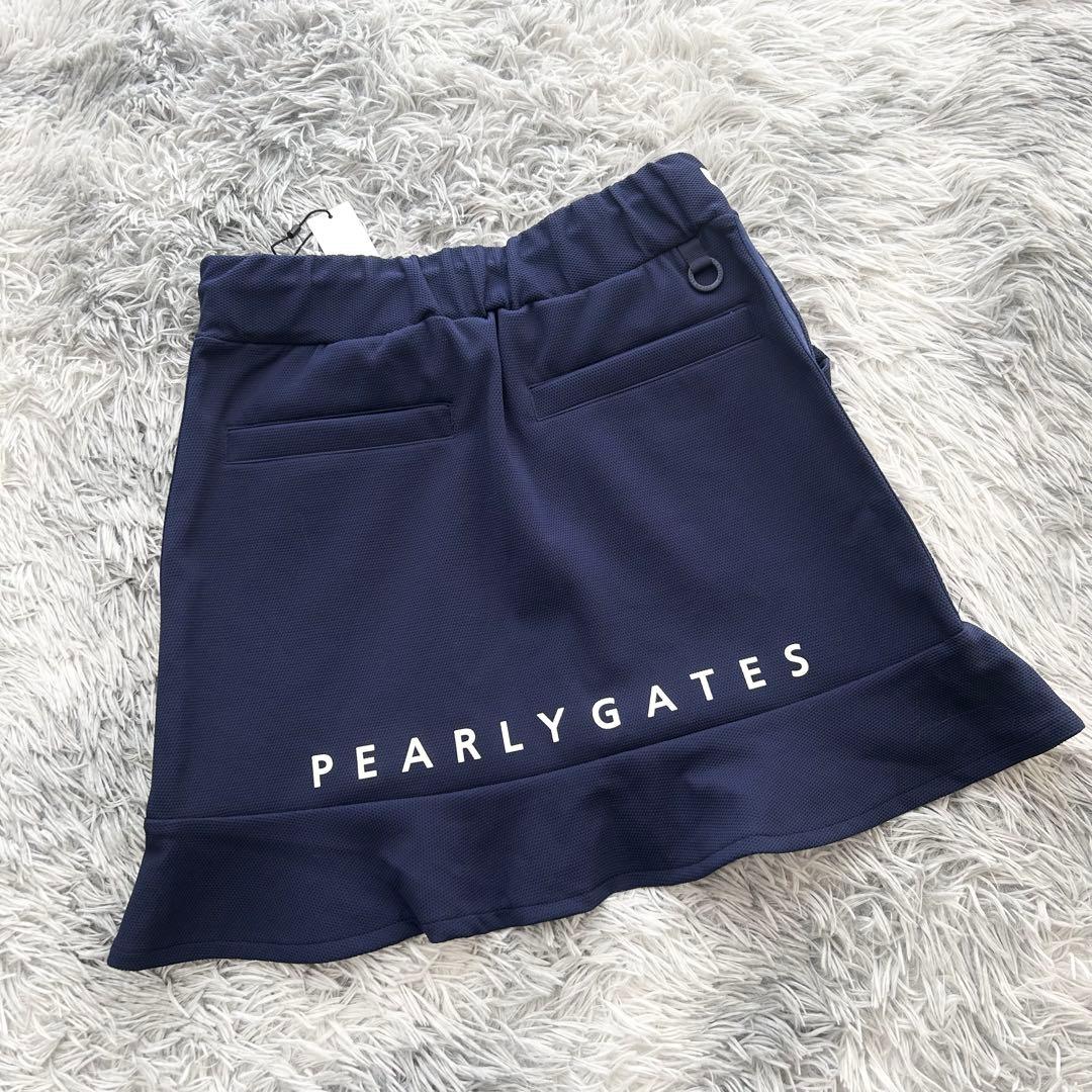 新品　パーリーゲイツ　セットアップ　パーカー　フーディ　フレアスカート　サイズ0