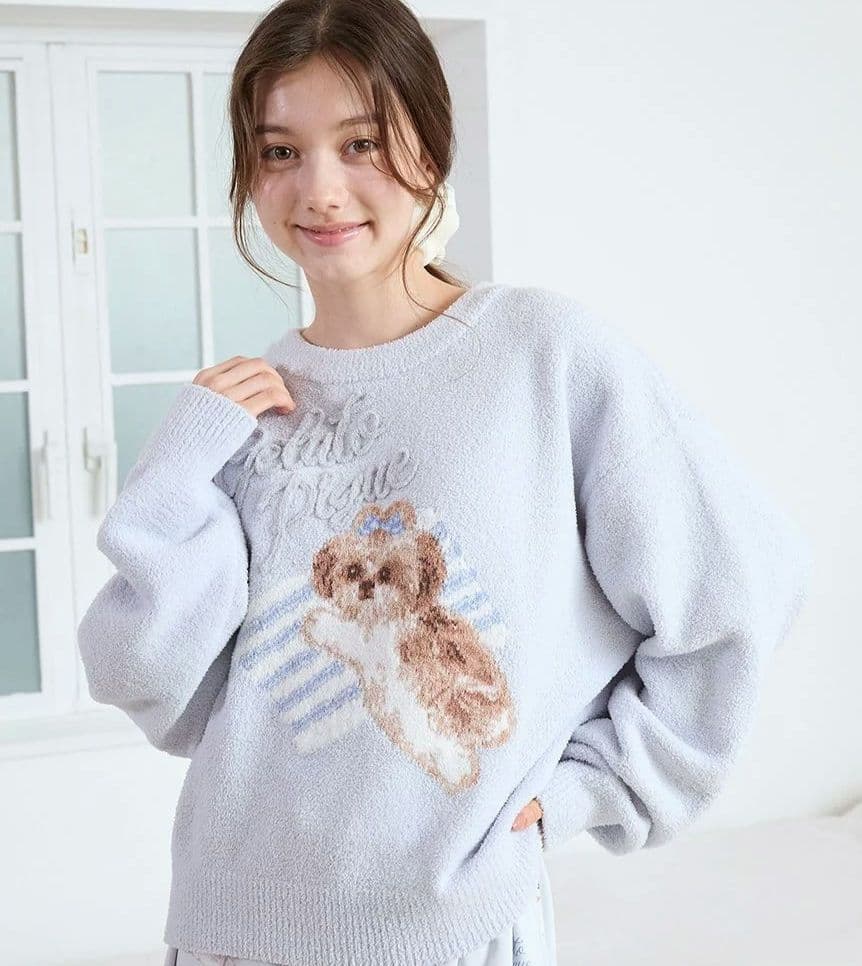 正規品♡新品♡ジェラートピケ♡シーズージャガードプルオーバー＆ロングパンツ 完売