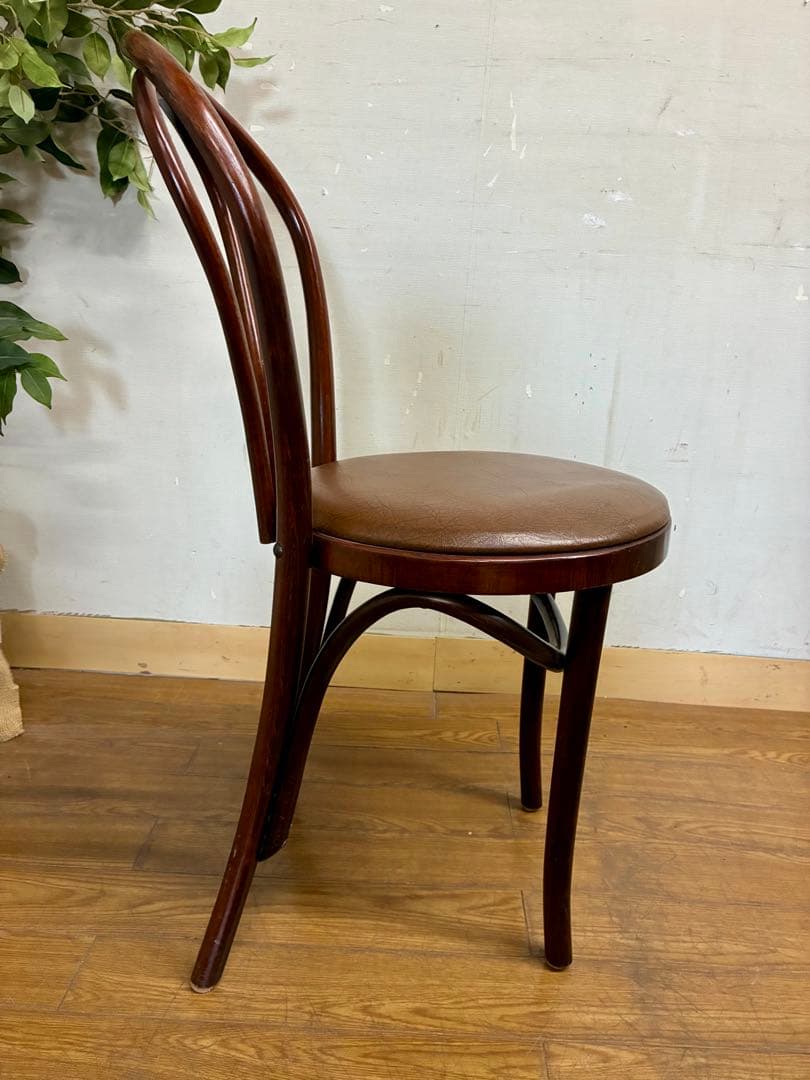 yn☆管373☆マルニmaruni☆ベントウッドチェア☆曲木椅子2脚セット