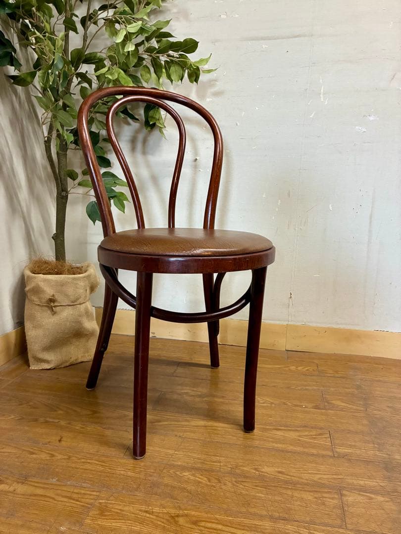 yn☆管373☆マルニmaruni☆ベントウッドチェア☆曲木椅子2脚セット