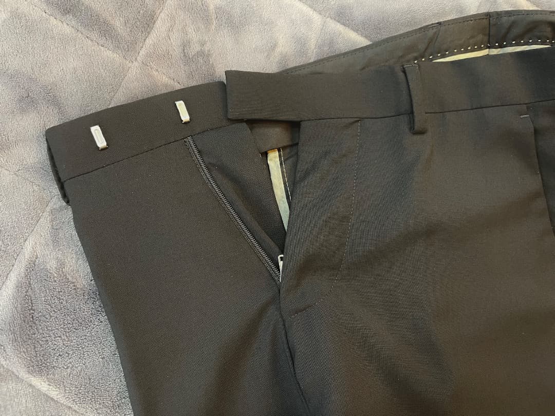 試着のみ M HUGO BOSS スーツ ブラック