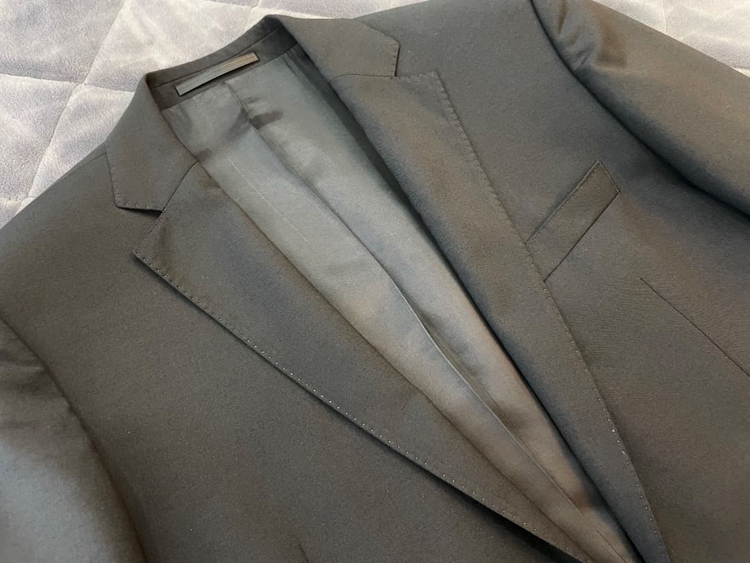 試着のみ M HUGO BOSS スーツ ブラック