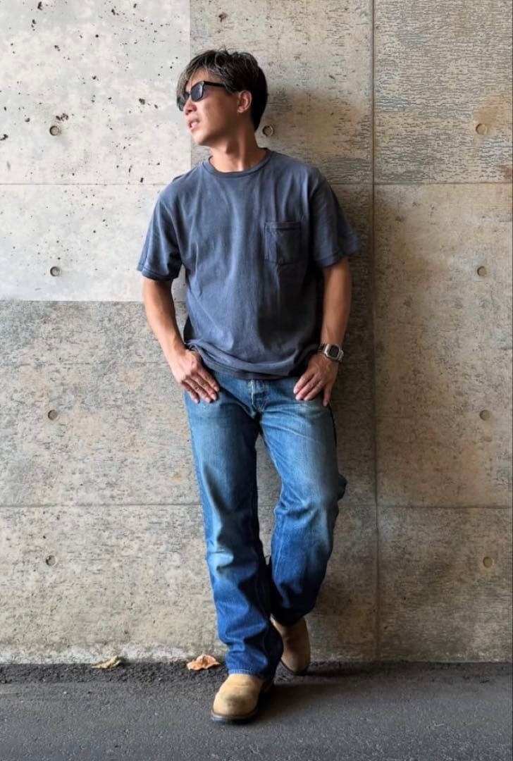 fj Tシャツ　sun fade キムタク　ベルベルジン　anytee