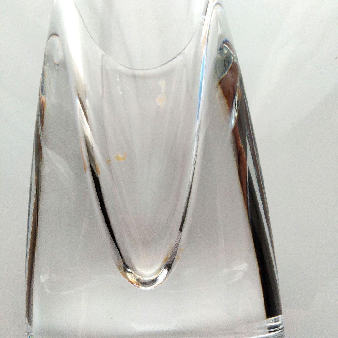 バカラ　フラワーベース　 花瓶　 エスキモー　クリスタルガラス　一輪挿し