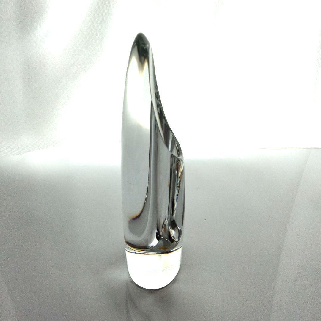 バカラ　フラワーベース　 花瓶　 エスキモー　クリスタルガラス　一輪挿し