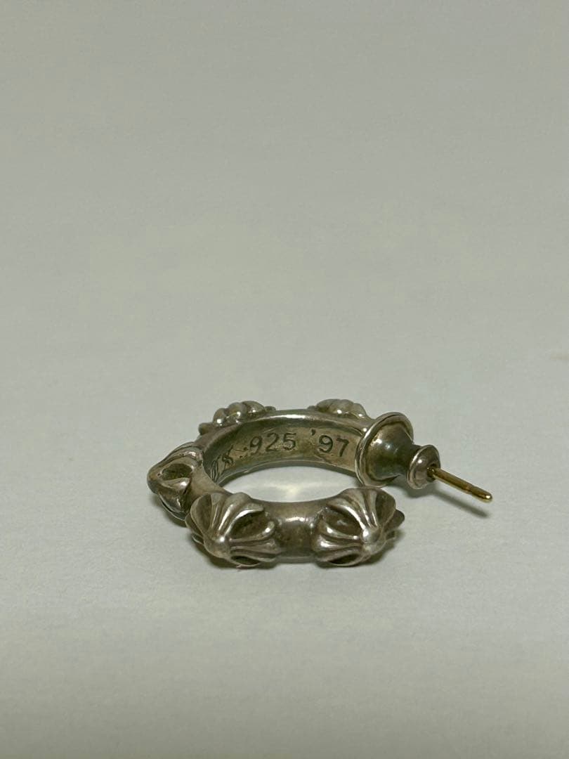 CHROME HEARTS クロムハーツ　シルバー片耳用ピアス