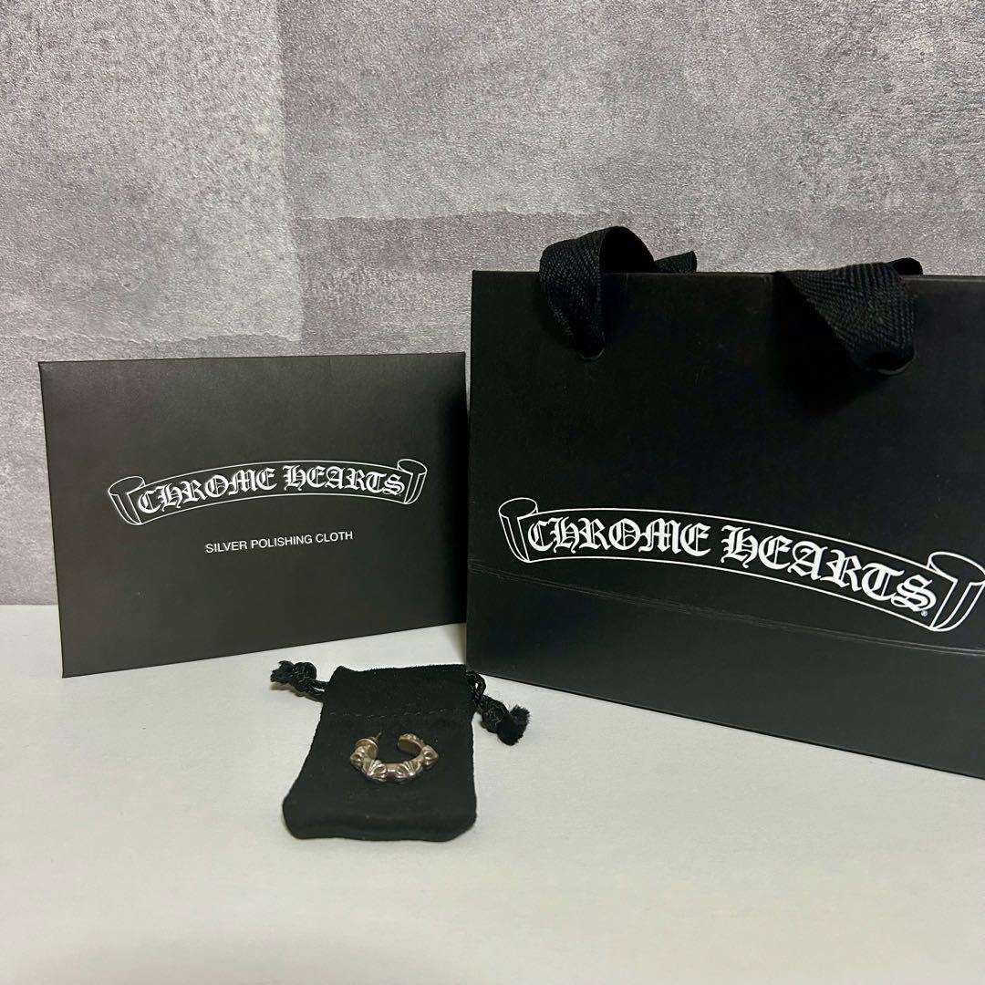 CHROME HEARTS クロムハーツ　シルバー片耳用ピアス