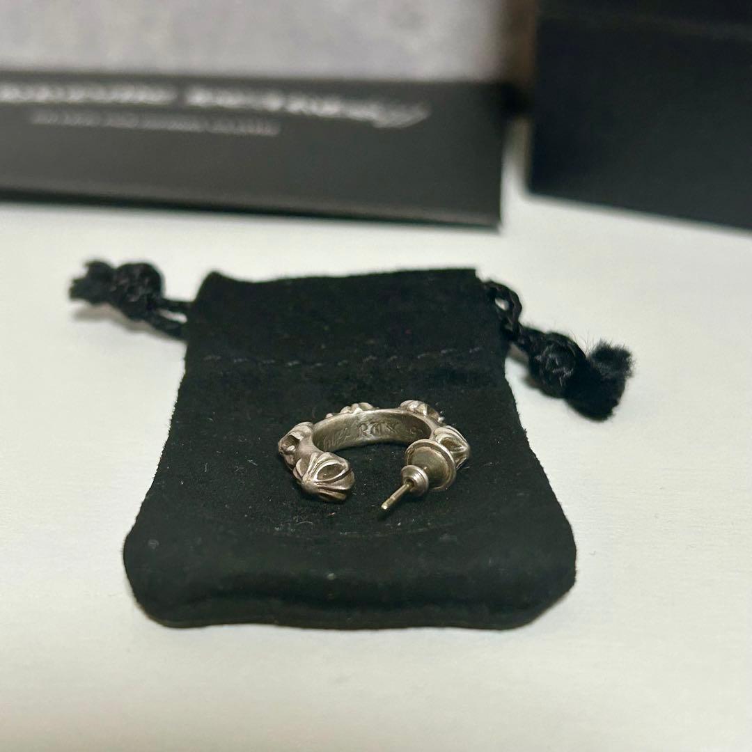 CHROME HEARTS クロムハーツ　シルバー片耳用ピアス