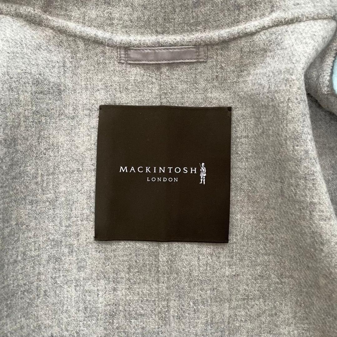 【新品】MACKINTOSH LONDON　ウールリバーフーデッドコート　L
