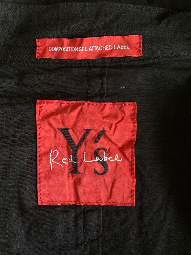 新品未使用　Y's Red labelミリタリー燕尾ジャケット