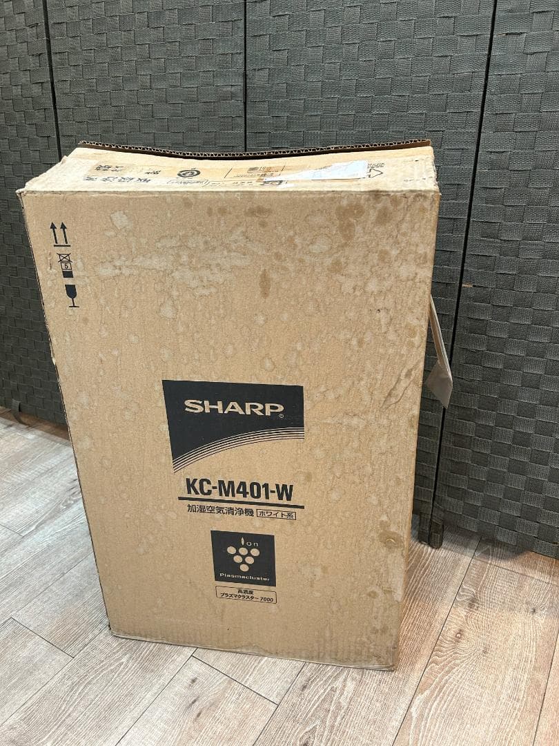 【未使用品】SHARP シャープ 加湿空気清浄機 KC-M401-W