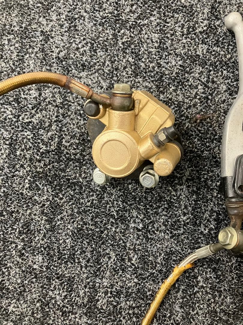 中華　モンキー　フロントディスクハブ　サスペンション　ブレーキ