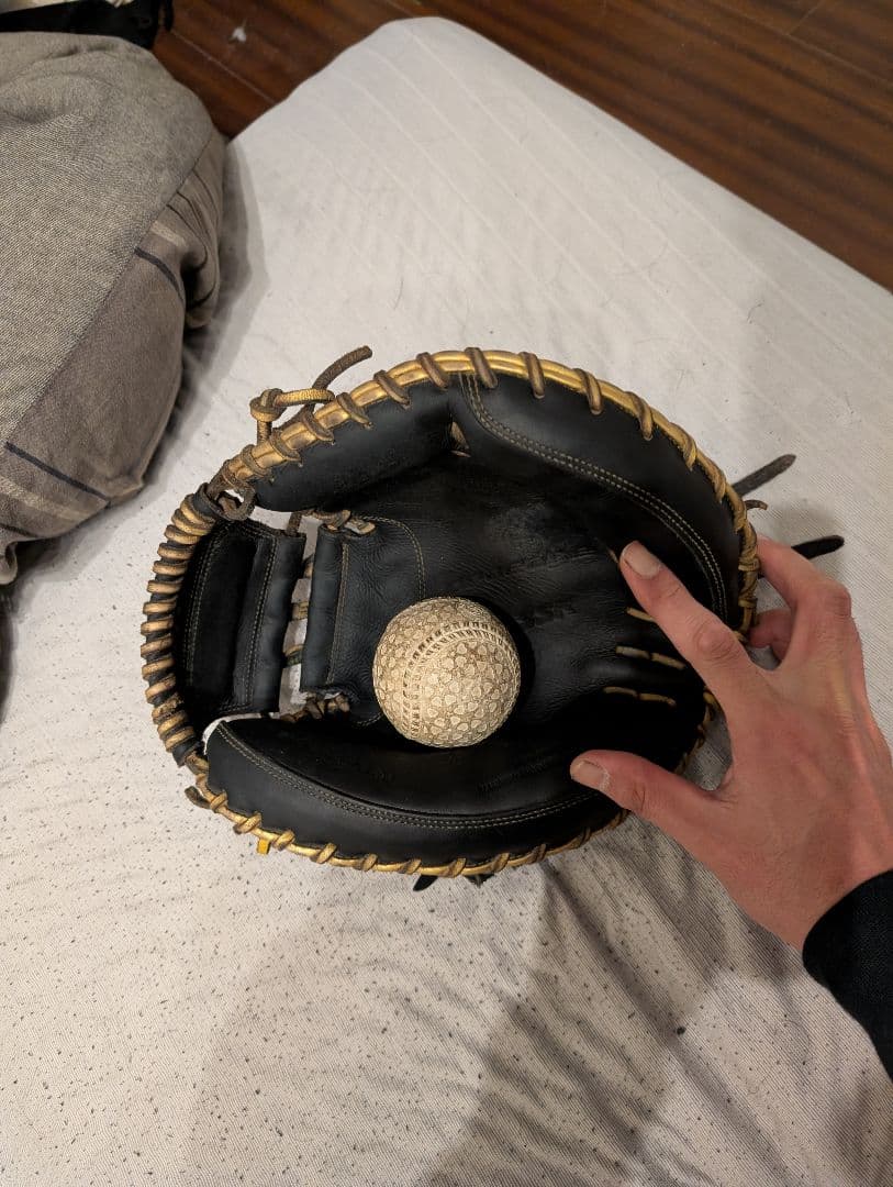 値引き済　SSK　梅野オールスター限定ミット 野球グローブ 赤/黒　即戦＆堅有