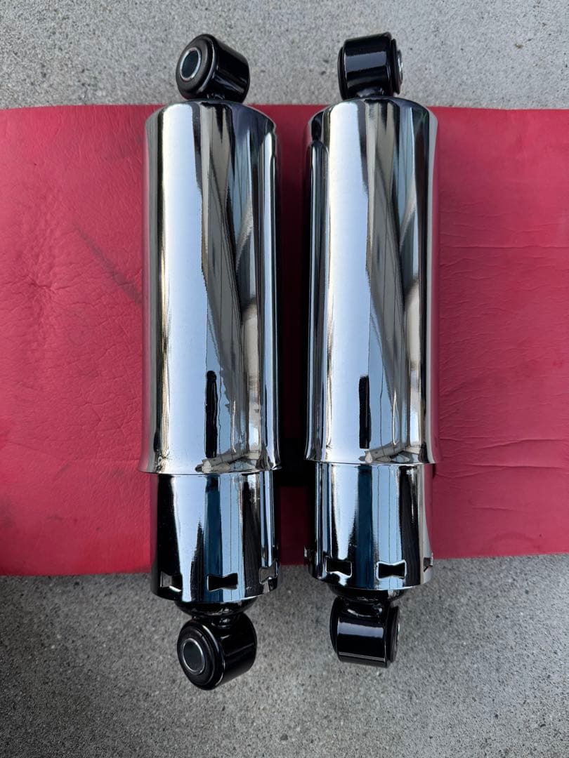 11in フルカバーショートショック クローム ダイナ用