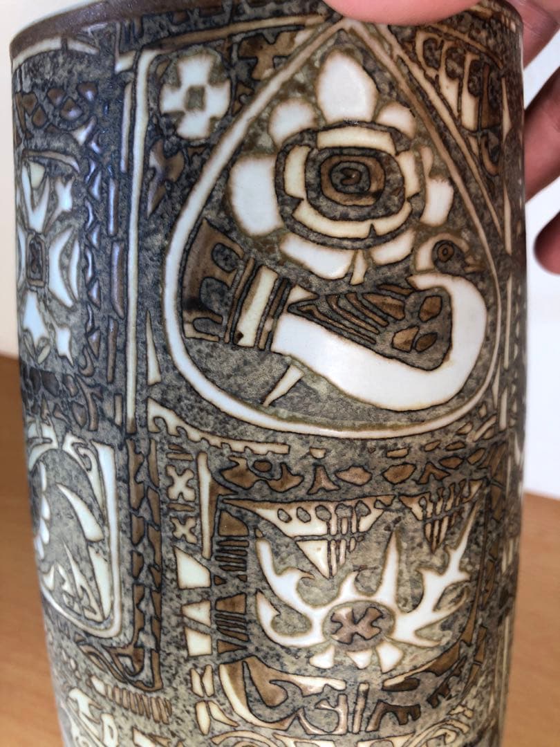 ロイヤルコペンハーゲン バッカ　大きいサイズ　フラワーベース