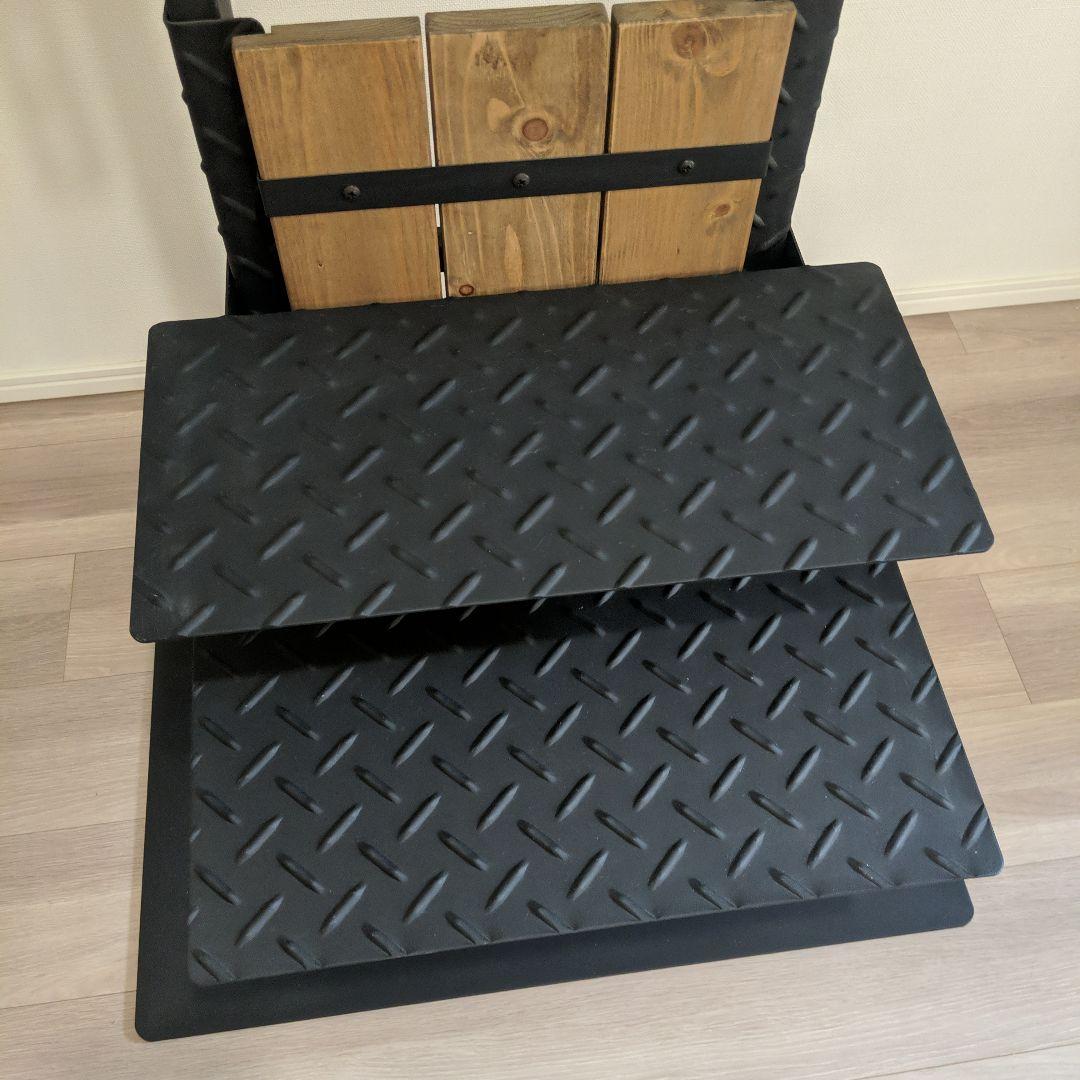 壁寄せスタンド　インダストリアル　テレビスタンド