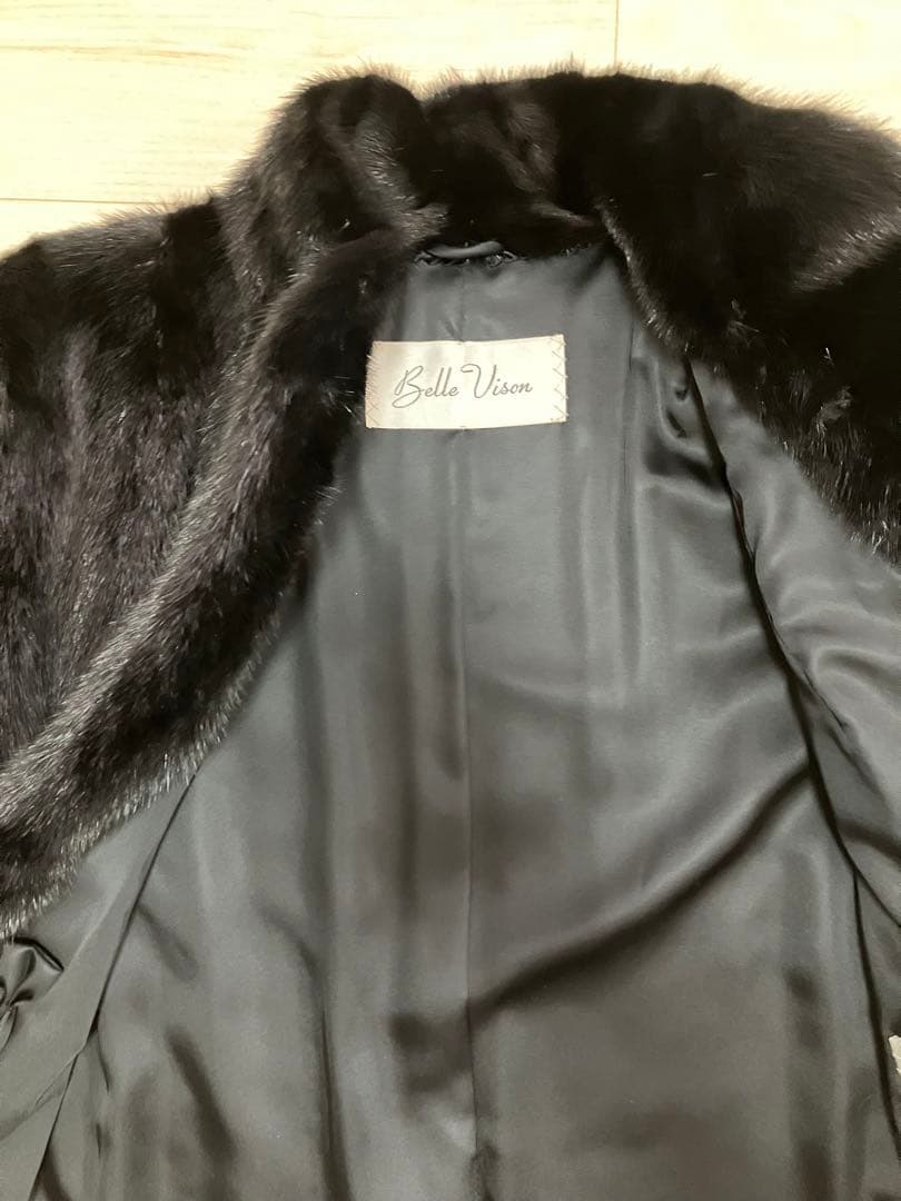 【美品】サガミンク ロングコート