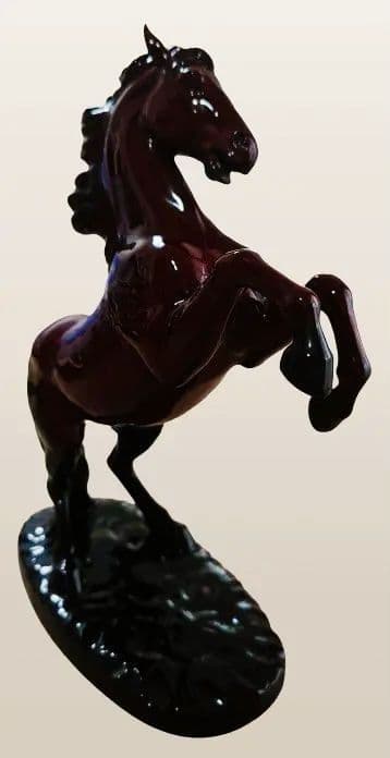 Noritake ノリタケ　競走馬跳馬　スタジオコレクション競走馬