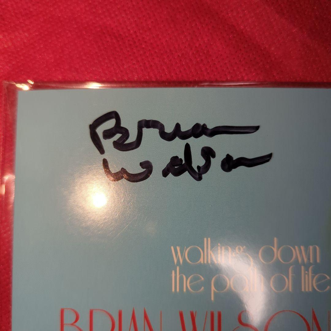 希少　ブライアン・ウィルソン Brian Wilson サイン入り限定CD