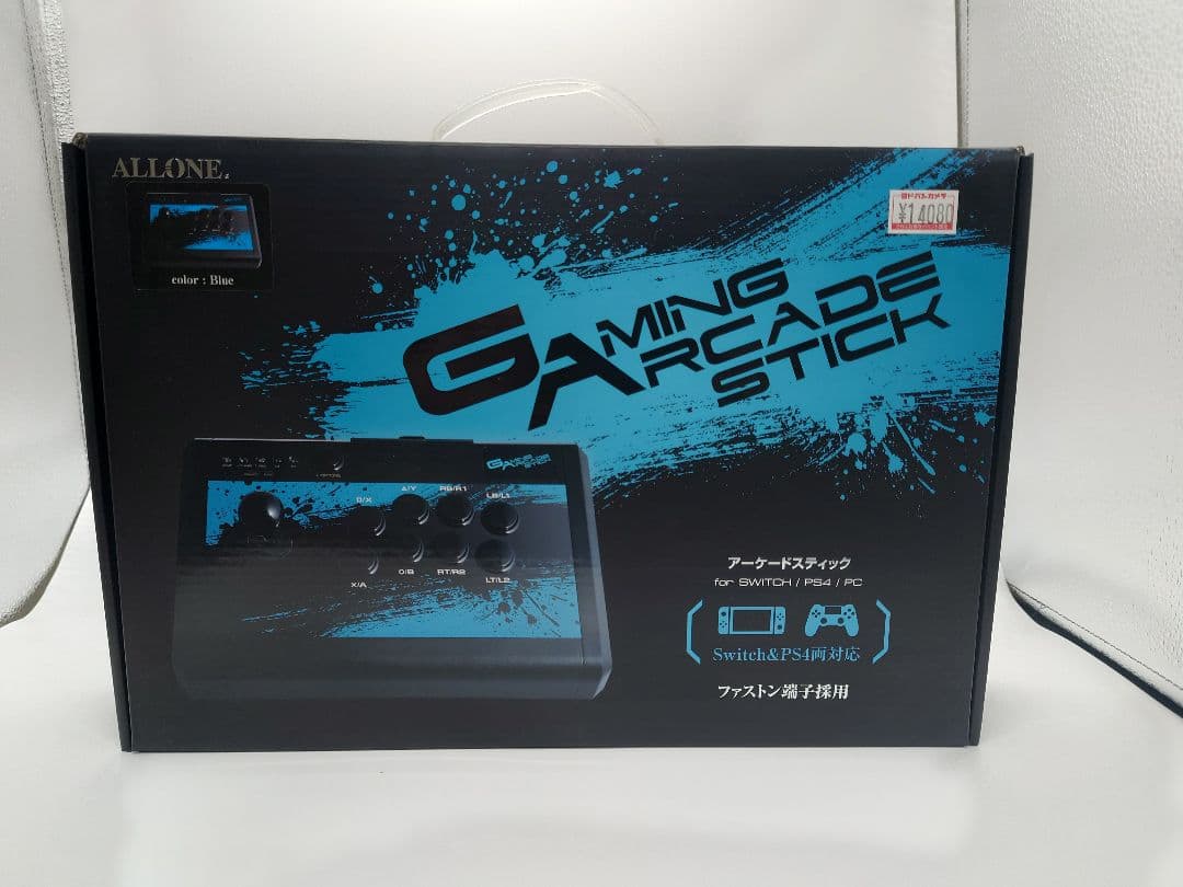 switch/ps4 用　アーケードスティック　ALG-GACCRK  ほぼ新品