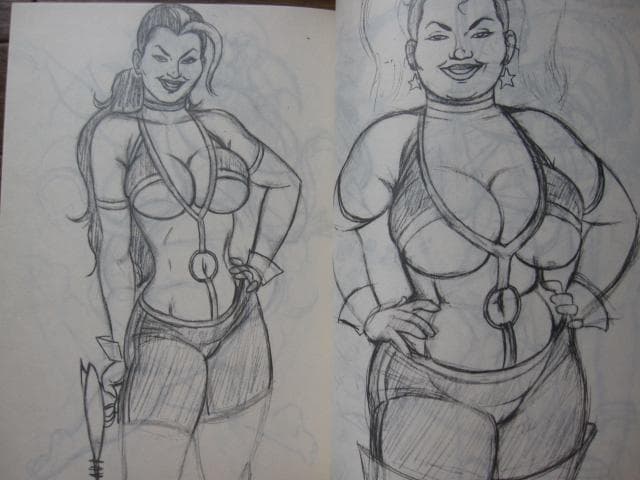 THE BIG FAT ONE：COLLECTED SKETCHBOOKS