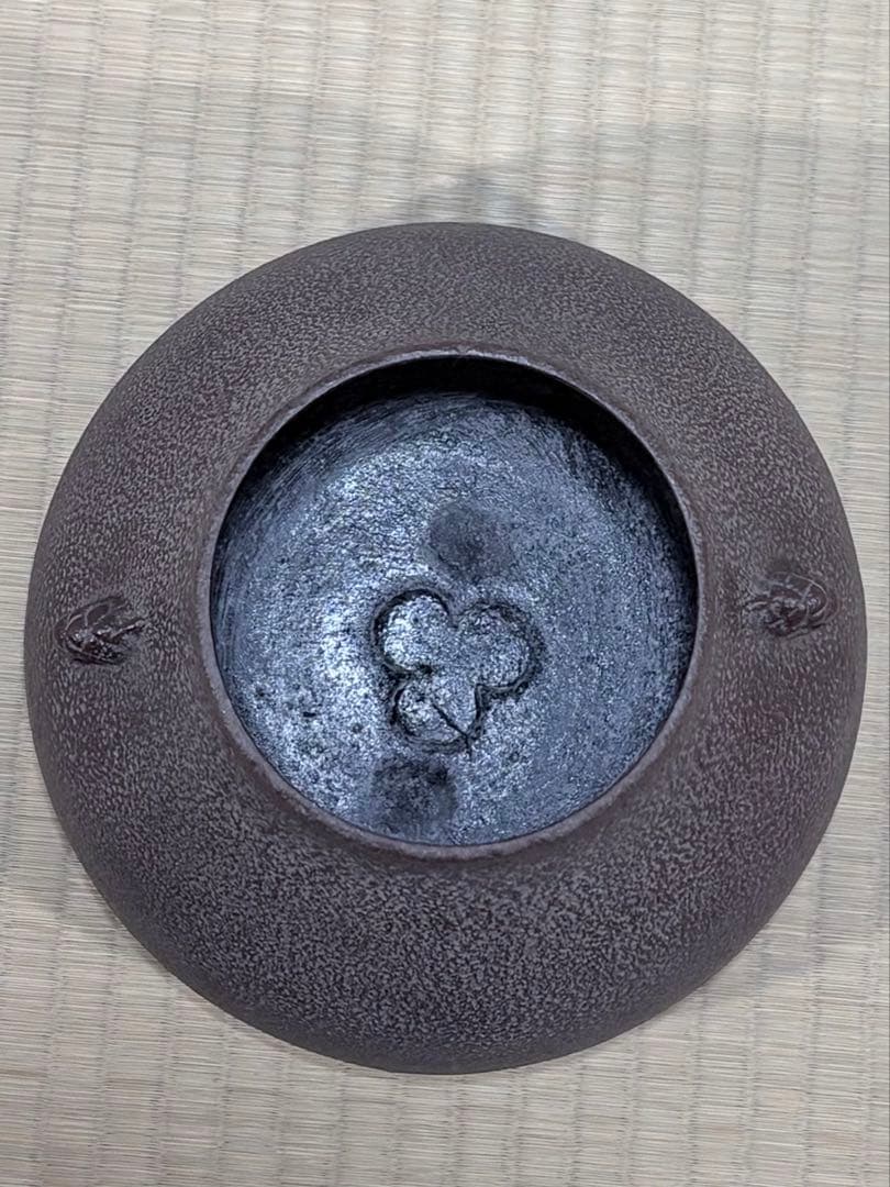 釜師　高橋敬典作　鶴首釜　美品　共箱　茶道具　送料込